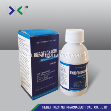 Enrofloxacin Dung dịch uống 20%